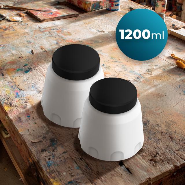 PerfectPaint 800 EasyGo Equipo de pulverización de pintura con 800W de potencia. Control total del caudal. Precisión de 18kPa. Incluye 4 boquillas. Contenedores intercambiables de 800ml.
