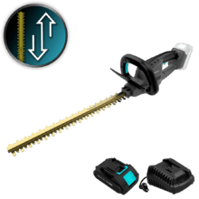 TitaniumSword 4500 Freemove Cortasetos longitud corte hasta 45cm. Batería 21V. Motor sin escobillas, Brushless. Cuchillas de titanio. Ramas hasta 16mm.