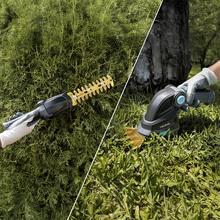 TitaniumSword 2000 Hand Cortasetos de mano 2en1. Batería integrada 7,2V. Cuchillas de titanio. Incluye dos accesorios para diferentes tipos de corte.