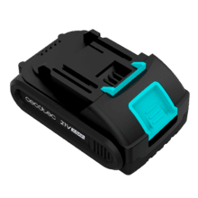Batería NEX21 2.0 Ah 21V para herramientas Cecotec Batería NEX21. 21V 2Ah. Compatible con la gama de herramientas 21V Cecotec.