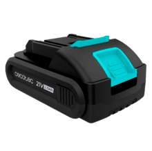 Batería NEX21 2.0 Ah 21V para herramientas Cecotec Batería NEX21. 21V 2Ah. Compatible con la gama de herramientas 21V Cecotec.