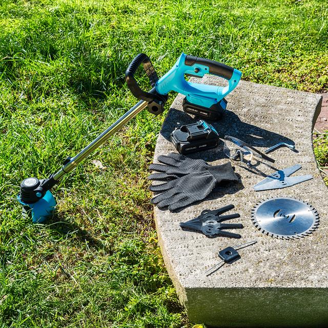 FastCut 3000 Freemove Desbrozadora cortaborders multifunción 4in1. Batería 21V. Potencia de 650W. Cabezal orientable. Tubo telescópico. Incluye accesorios y recambios.