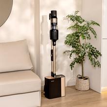 Conga Rockstar 5500 Hurricane Station Pet Flex Aspirador escoba sin cable y con base de autovaciado. 220 AW y 700 W. Tubo flexible y ciclón paralelo. 90 minutos de autonomía en modo Eco. HairLess Brush, cepillo antienredos. Accesorio especial para mascotas.
