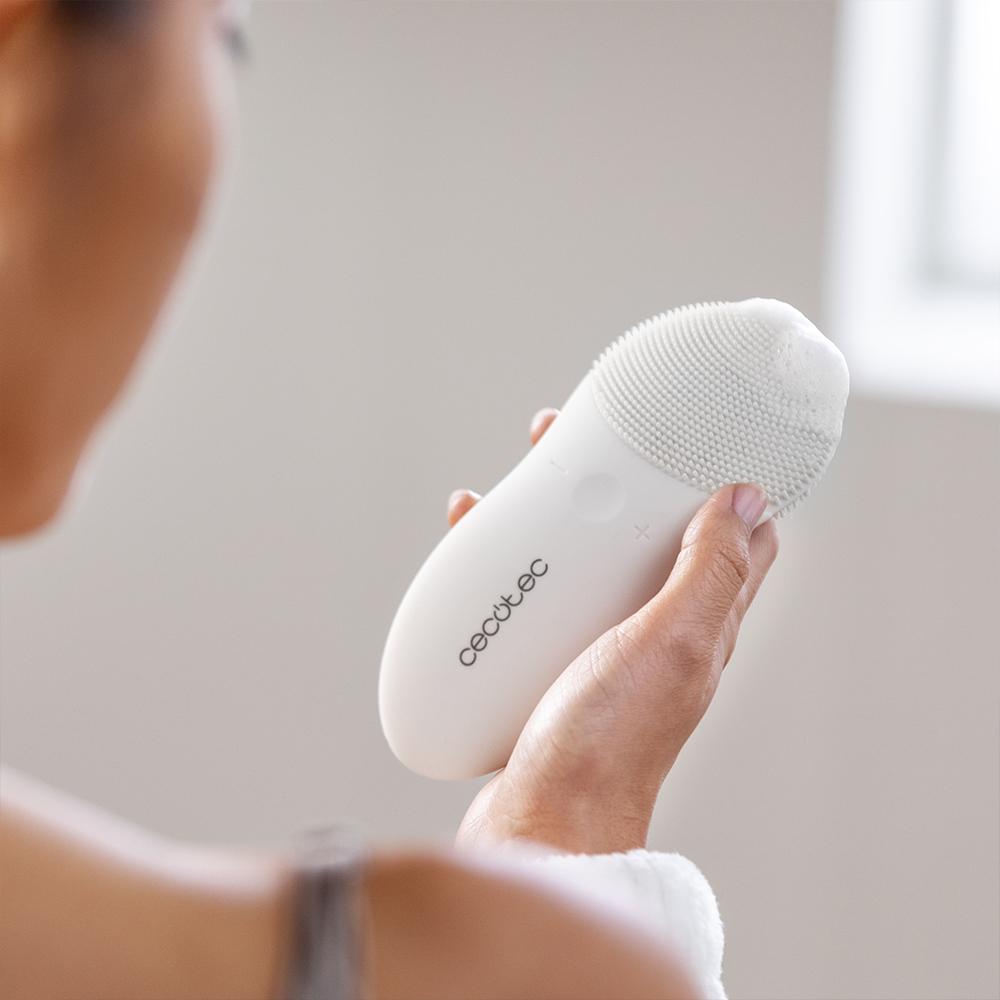 Detalle del limpiador facial de silicona Cecotec FaceCare SkinRoutine