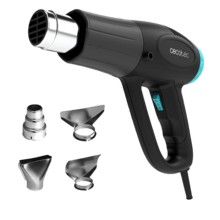 Hell Gun 3500 Pistola de calor de 2000 W com 4 acessórios