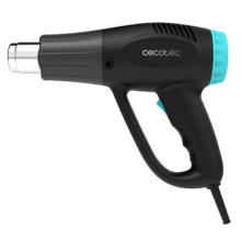 Hell Gun 3500 Pistola de calor de 2000 W com 4 acessórios