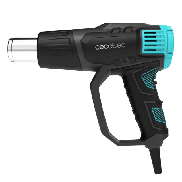 Hell Gun 7500 Full Equip Pistola de calor con 2000W de potencia. Velocidad de aire regulable. Rango de temperatura de 50ºC a 550ºC.  Incluye 4 cabezales intercambiables y maletín. Calentamiento ultrarrápido.