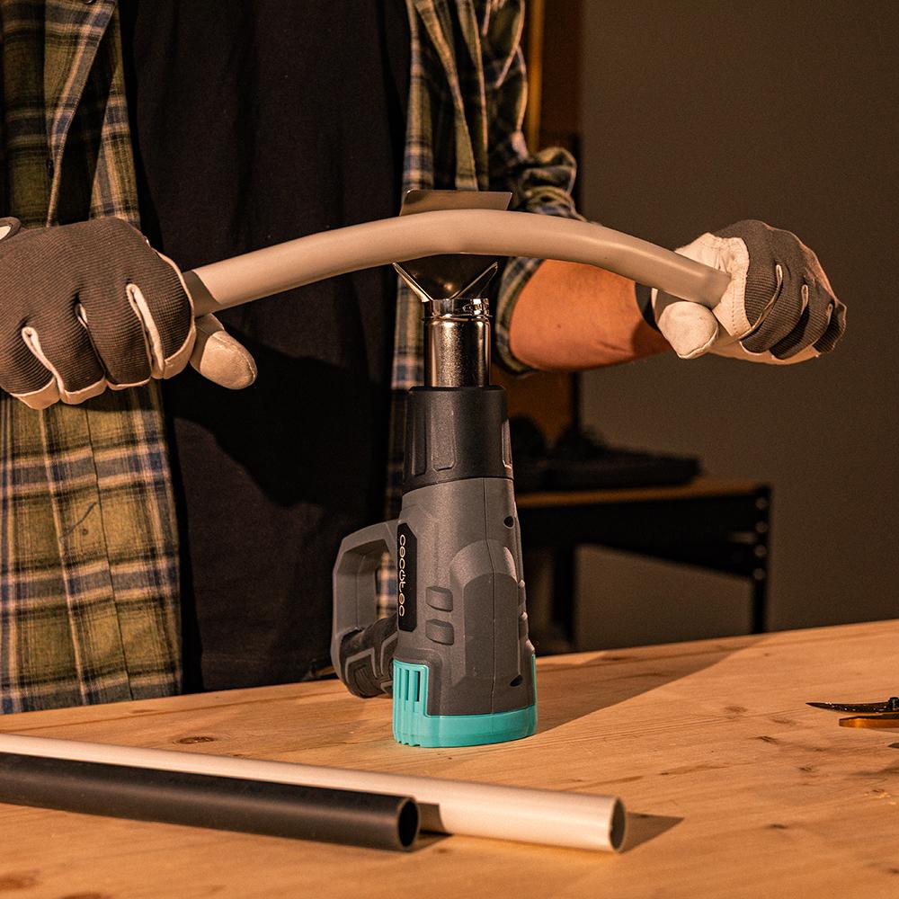 Cecotec Heißluftpistole 2000W - Temperatur 50-600°C Mit 4 Düsen & Koffer