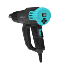 Hell Gun 9500 Vision Pistola termica da 2000W con controllo digitale, 4 accessori e custodia per il trasporto