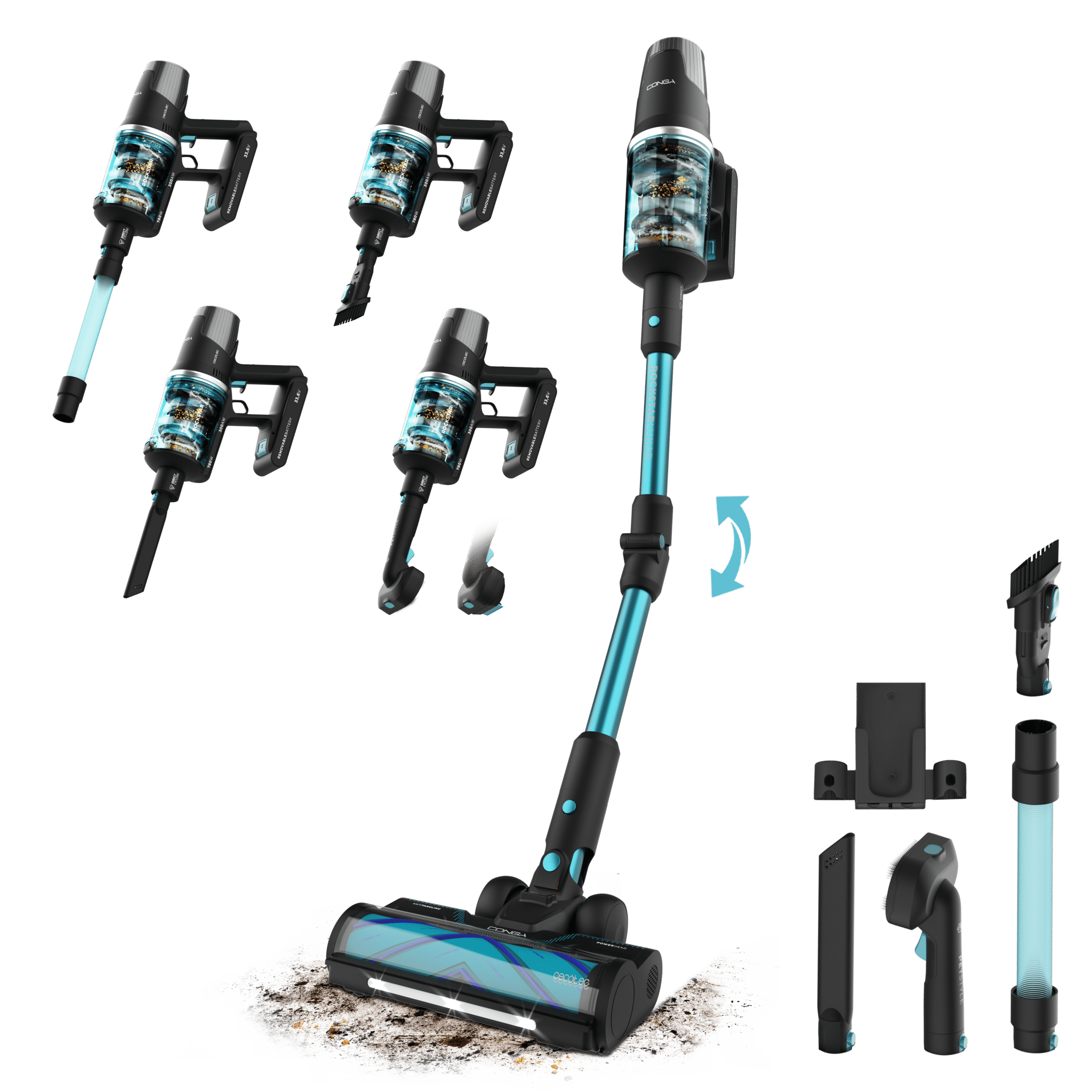 Conga Rockstar 9500 Lunar Pet Flex Mood