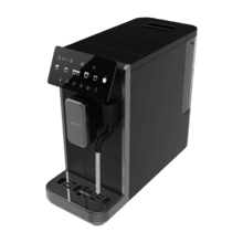 Cremmaet Lungo Steam Cafetera superautomática con vaporizador y unidad de procesado de 20g.