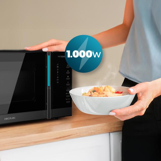 Proclean 6120 Microondas táctil y digital de 23L y 800W con grill de 1000W.
