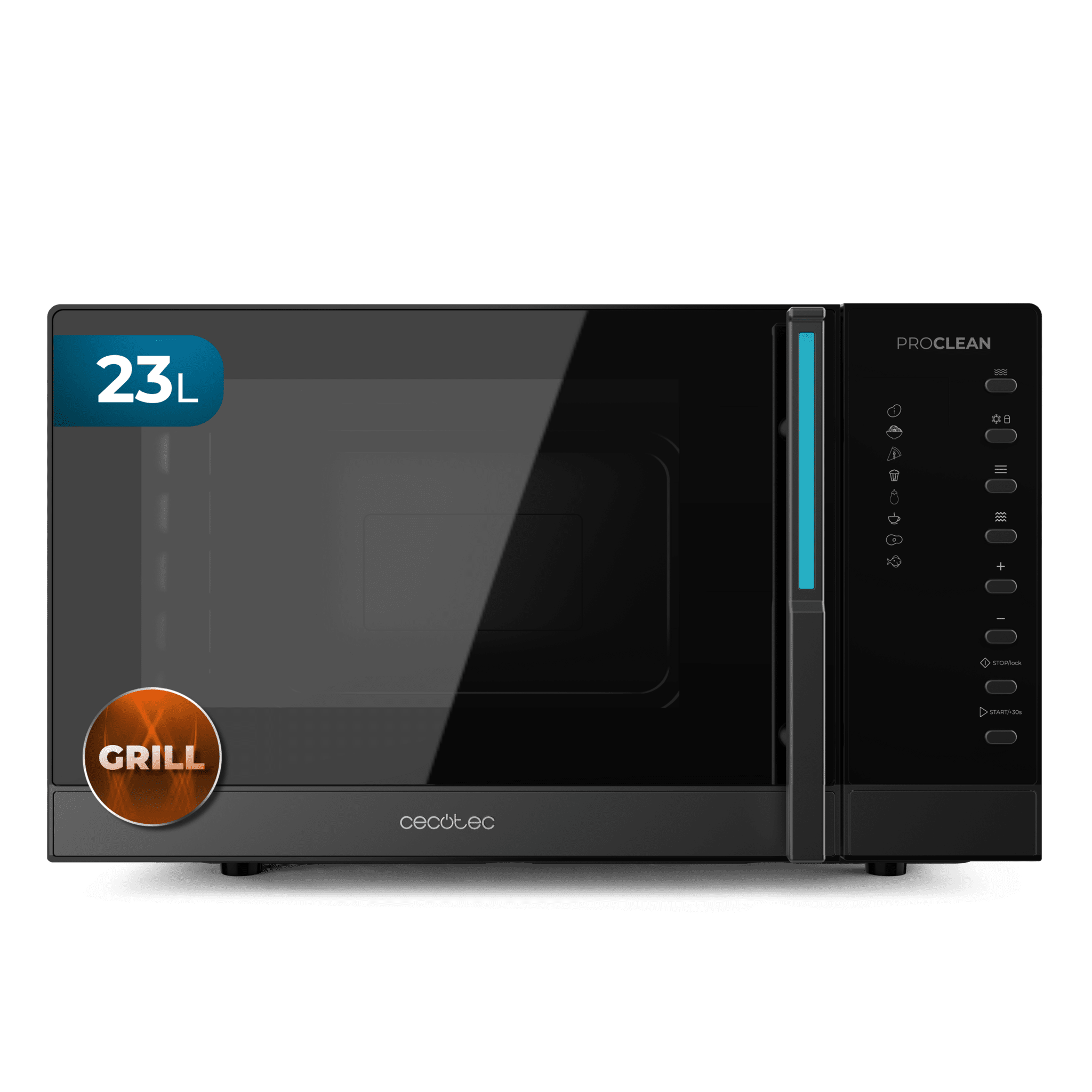 Proclean 6120 Micro-ondes numérique et tactile de 23 L et 800 W avec gril de 1000 W.