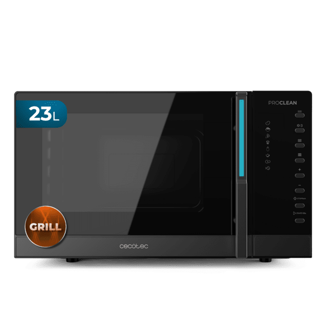 Proclean 6120 Microondas táctil y digital de 23L y 800W con grill de 1000W.
