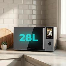 Convection 2800 Touch Microondas digital y táctil de 28L , 900W, 2200W de convección y 1200W de grill.