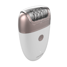 SkinCare Depil-Action One Épilateur avec 48 pincettes, tête magnétique amovible, deux vitesses et couvercle de protection