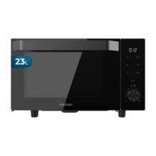 Proclean 6040 Flatbet Door Microondas digital con botones táctiles y knob de 23L y 800W.