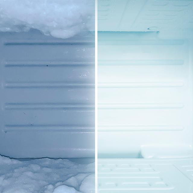 Bolero CoolMarket Combi 296 DF Inox Frigorífico combi en inox con función DeFrost de 185x60cm, Volumen de conservación de 296 Litros, Iluminación interior y Cajón para frutas y verduras.