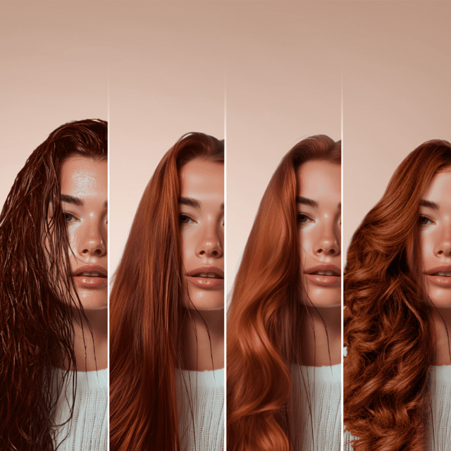 DryGlam Waves Champagne Secador de cabelo com motor Brushless e tecnologia de plasma revolucionária, motor de 1600 W 110000 RPM, cabeças com efeito Coanda 4 em 1, ecrã digital, controlo inteligente do calor, função de memória e motor silencioso