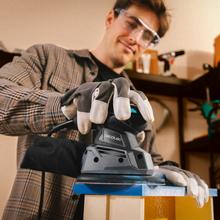 PerfectSurface 125 Delta EasyGo Lijadora con 130 W de potencia. 13.500rpm. Diseño delta. Incluye accesorio FingerDetail y bolsa de transporte. 12 recambios. Conexión al aspirador y bolsa de recogida de polvo. Cable 2m.