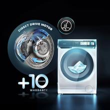 Bolero DressCode 8970 Direct Drive Lavadora de 8 kg color blanco y clase A, con motor Direct Drive y  1400 rpm, 11 programas, pantallaFullColor, puerta XXL y función vapor SteamMax, Spa Care, Soil Level, Delay End, My Fav, luz interior, Drum Clean Plus y Stop&Go