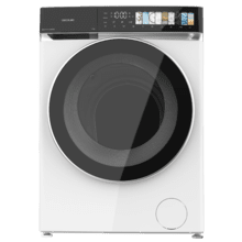 Bolero DressCode 8970 Direct Drive Lavadora de 8 kg color blanco y clase A, con motor Direct Drive y  1400 rpm, 11 programas, pantallaFullColor, puerta XXL y función vapor SteamMax, Spa Care, Soil Level, Delay End, My Fav, luz interior, Drum Clean Plus y Stop&Go
