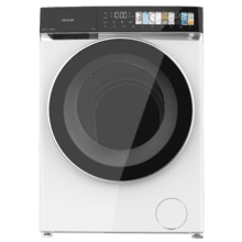 Bolero DressCode 9970 Direct Drive Lavadora de 9 kg color blanco y clase A, con motor Direct Drive y  1400 rpm, 11 programas, pantallaFullColor, puerta XXL y función vapor SteamMax, Spa Care, Soil Level, Delay End, My Fav, luz interior, Drum Clean Plus y Stop&Go