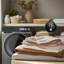 Bolero DressCode 9970 Direct Drive Steel Lavadora de 9 kg color steel y clase A, con motor Direct Drive y  1400 rpm, 11 programas, pantalla FullColor, puerta XXL y función vapor SteamMax, Spa Care, Soil Level, Delay End, My Fav, luz interior, Drum Clean Plus y Stop&Go
