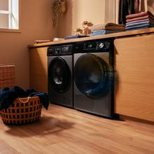 Bolero Dresscode Dry 10350 Steel Secadora bomba de calor steel con capacidad de 10kg, clase A++,  14 programas con secado automático y funciones Spa Care, Planchado fácil, Pro Care, 4 niveles de intensidad de secado, tambor inox, Delay Start, Stop&Go, KidLock, accesorio para zapatos y Diamond Care
