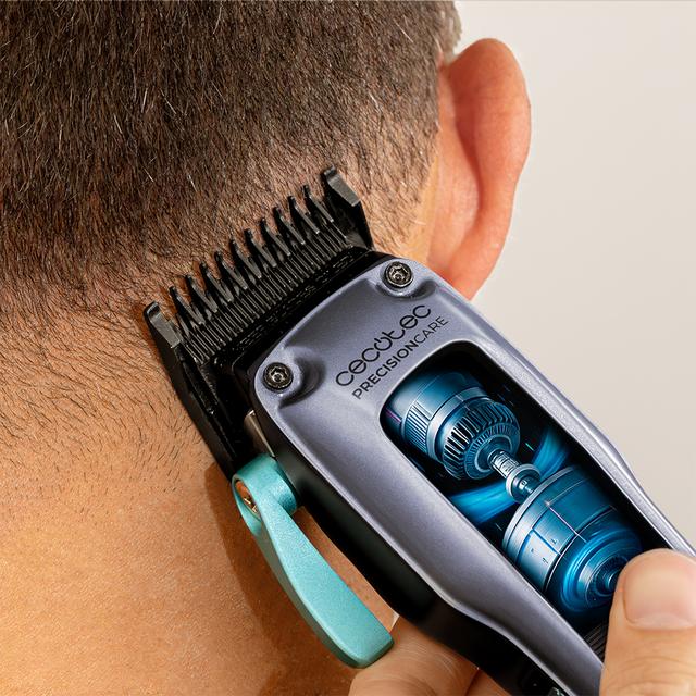 PrecisionCare Expert Diamond Pro Cortapelos brushless a batería con 7000 rpm y con cuchilla DLC de diamante negro
