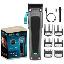 PrecisionCare Expert Diamond Pro Cortapelos brushless a batería con 7000 rpm y con cuchilla DLC de diamante negro
