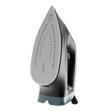 IronHero H-2800 Professional Station Centro de planchado vertical de 2800 W con suela cerámica Turbo Slide. Ofrece 150 g/min de vapor continuo y golpe de 550 g/min. Incluye bomba automática, sistema antigoteo, doble calentamiento Dual Steam Pro, tres modos automáticos, sistema antical Cyclo Clean y apagado automático Smart Auto Off. Ideal para arrugas profundas y tejidos gruesos.