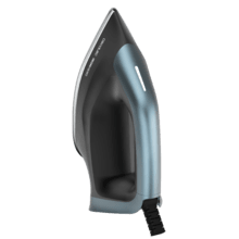 IronHero H-2800 Professional Station Centro de planchado vertical de 2800 W con suela cerámica Turbo Slide. Ofrece 150 g/min de vapor continuo y golpe de 550 g/min. Incluye bomba automática, sistema antigoteo, doble calentamiento Dual Steam Pro, tres modos automáticos, sistema antical Cyclo Clean y apagado automático Smart Auto Off. Ideal para arrugas profundas y tejidos gruesos.