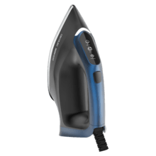 IronHero H-3000 Station Geyser Centro de planchado vertical de 3000W con suela cerámica para un deslizamiento suave y eficiente. Genera 155g/min de vapor, ideal para eliminar arrugas y tratar tejidos gruesos. Cuenta con bomba de agua automática y sistema antigoteo. Incluye pantalla táctil, que ajusta automáticamente el vapor.Su doble sistema antical y tecnología Cyclo Clean aseguran un vapor limpio y prolongan la vida útil del aparato. Seguridad garantizada con apagado automático.