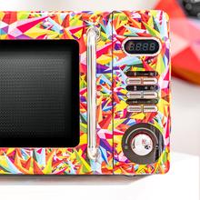 ProClean 5110 Retro Coloring Tech Microondas digital con grill de 20 L y 700 W.