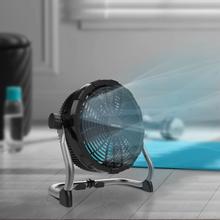 ProIndustry Portable Ventilateur de sol industriel de 10 pouces avec 9 vitesses, batterie de 12000 mAh, sécurité élevée et design solide