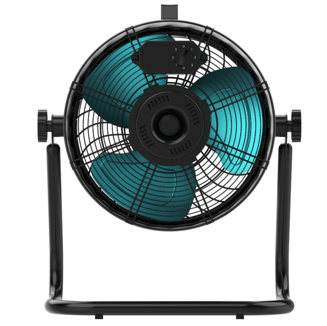 ProIndustry FlowCannon Ventilador de Suelo Industrial de 150W con 3 Velocidades, 1300 RPM, 4800 m³/h, Alta Seguridad y Diseño Robusto