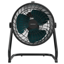 ProIndustry FlowCannon Ventilatore industriale da pavimento 150W con 3 velocità, 1300 giri/min, 4800 m³/h, elevata sicurezza e design robusto