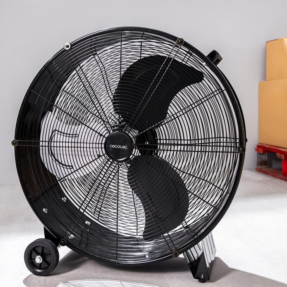 Cecotec Ventilateur de sol industriel Proindustry Portable. 12000Mah Diamètre 254 cm 9 Vitesses Batterie Puissante Design | Leroy Merlin