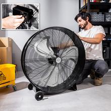 ProIndustry 3000 Ventilador de Suelo Industrial de 30” con Potencia de 240 W, 3 Velocidades, Aspas de Aluminio, Alta Seguridad y Fácil Transporte