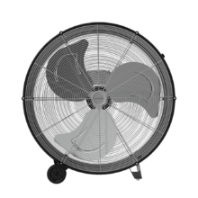 ProIndustry 3000 Ventilador de Suelo Industrial de 30” con Potencia de 240 W, 3 Velocidades, Aspas de Aluminio, Alta Seguridad y Fácil Transporte