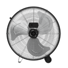 ProIndustry 3000 Ventilador de Suelo Industrial de 30” con Potencia de 240 W, 3 Velocidades, Aspas de Aluminio, Alta Seguridad y Fácil Transporte