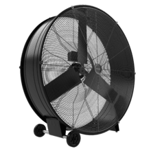 ProIndustry 3600 Ventilador de Suelo Industrial de 36” con Potencia de 360 W, 3 Velocidades, Aspas de Aluminio, Alta Seguridad y Fácil Transporte