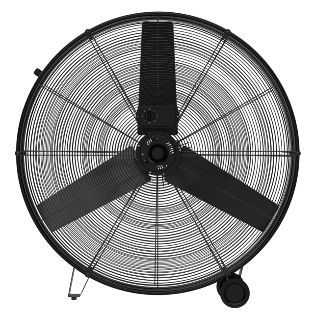 ProIndustry 3600 Ventilador de Suelo Industrial de 36” con Potencia de 360 W, 3 Velocidades, Aspas de Aluminio, Alta Seguridad y Fácil Transporte