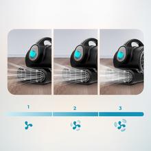 BlowIndustry 2000 FlowFloor Soffiatore d'aria da 200 W con 1400 giri/min, 3 velocità, 1150 m³/h, uso semplice e multiposizionamento