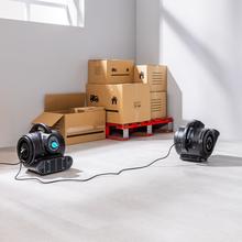 BlowIndustry 2000 FlowFloor Soplador de Aire de 200W con 1400 RPM, 3 Velocidades, 1150 m³/h, Uso Sencillo y Multiposicionamiento