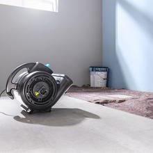 BlowIndustry 2000 FlowFloor Soplador de Aire de 200W con 1400 RPM, 3 Velocidades, 1150 m³/h, Uso Sencillo y Multiposicionamiento