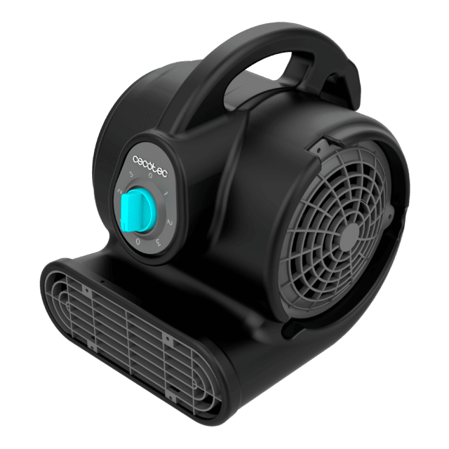 BlowIndustry 2000 FlowFloor Soffiatore d'aria da 200 W con 1400 giri/min, 3 velocità, 1150 m³/h, uso semplice e multiposizionamento