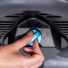 BlowIndustry 6000 FlowFloor Soplador de Aire de 600W con 1350 RPM, 3 Velocidades, 2700 m³/h, Ruedas y Mango Retráctil para Fácil Transporte