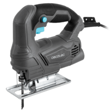 MultiCut 4000 Scie sauteuse avec une puissance de 400 W. Vitesse réglable. Câble de 2 mètres. Adaptateur pour aspirateur. Inclus : guide-règle et 8 lames.